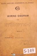SIP-SIP 7 Hydropic Boring Machine Wiring Diagram & Electrical Circuit List Manual-#7-7-01